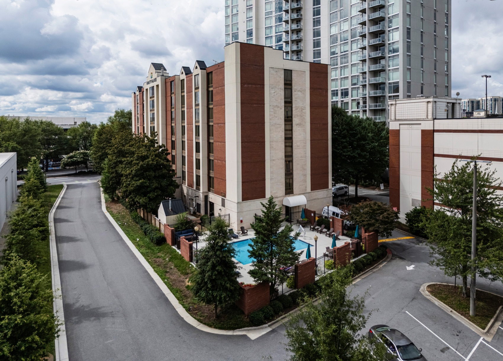 Aerial view of Buckhead