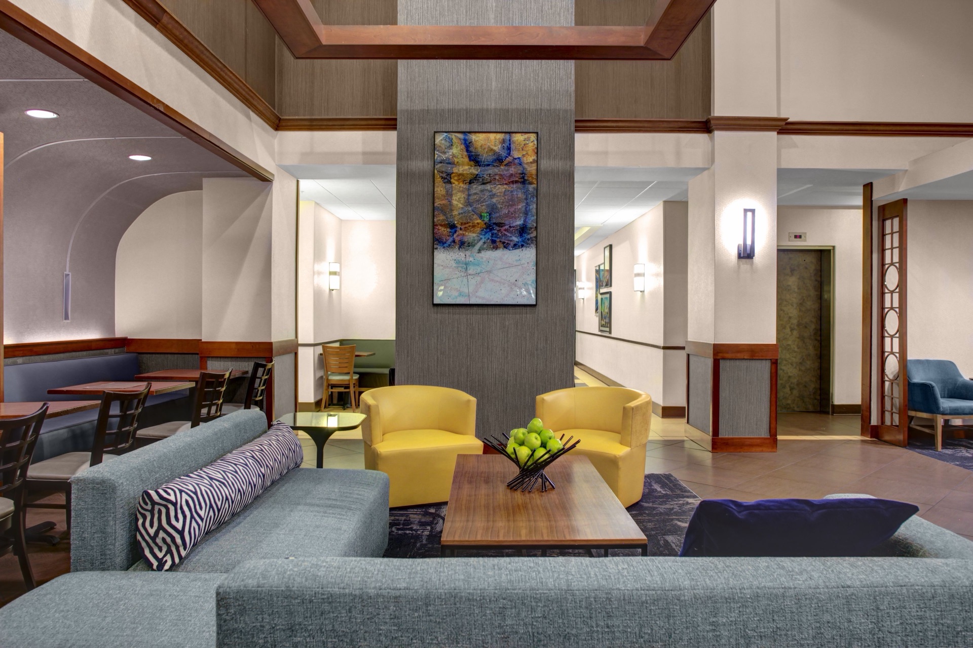 Lobby seating