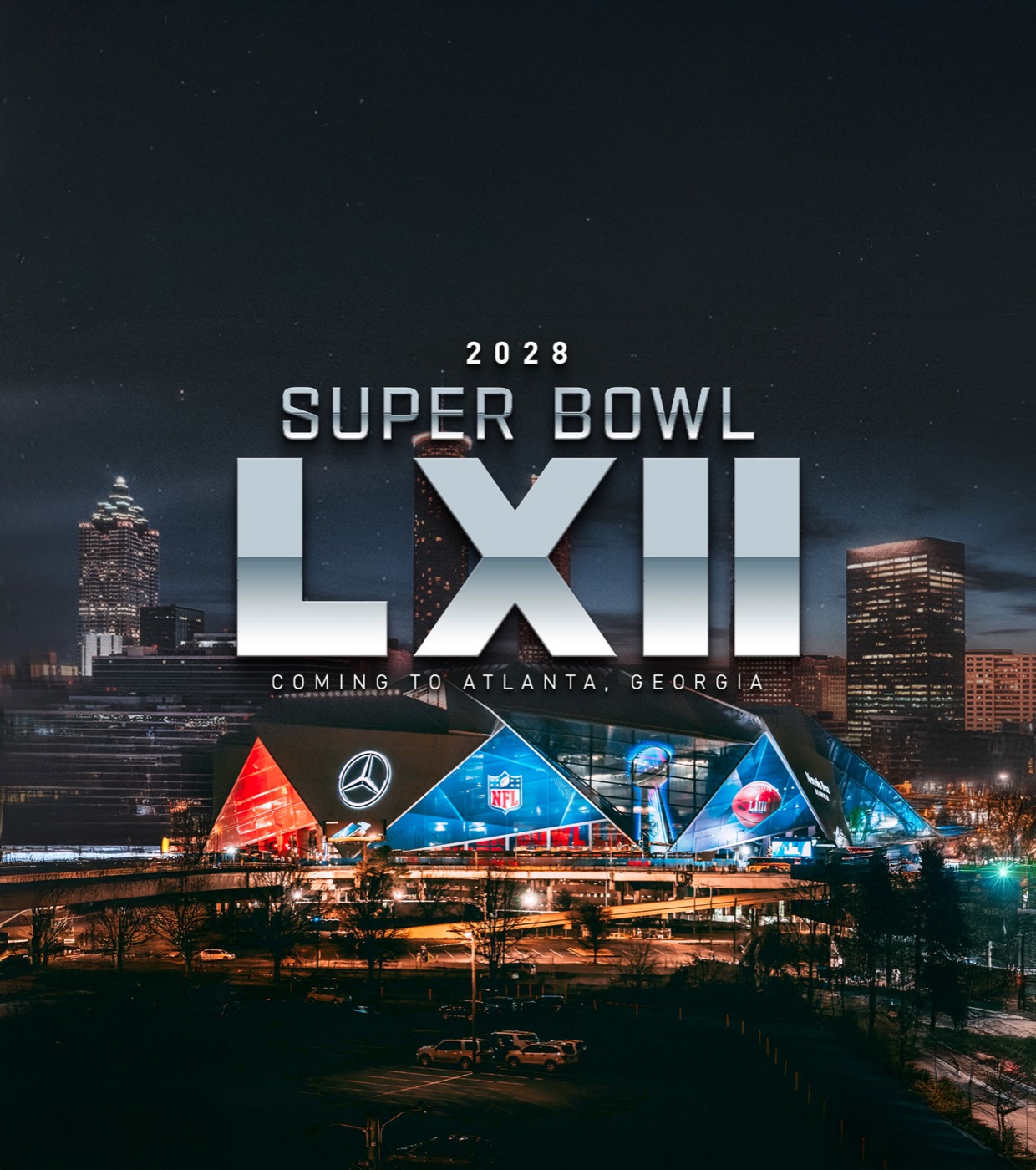 Super Bowl LXII — Atlanta, 2028